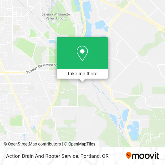 Action Drain And Rooter Service map