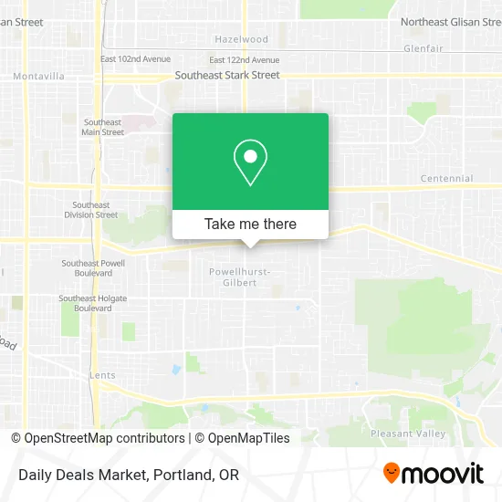 Daily Deals Market map