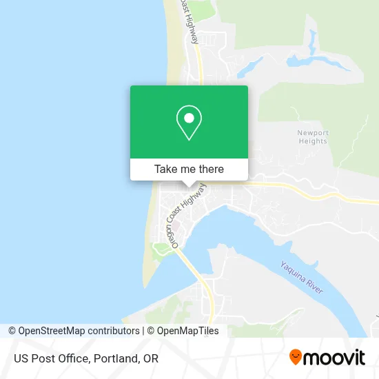 US Post Office map