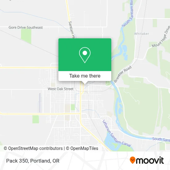 Pack 350 map