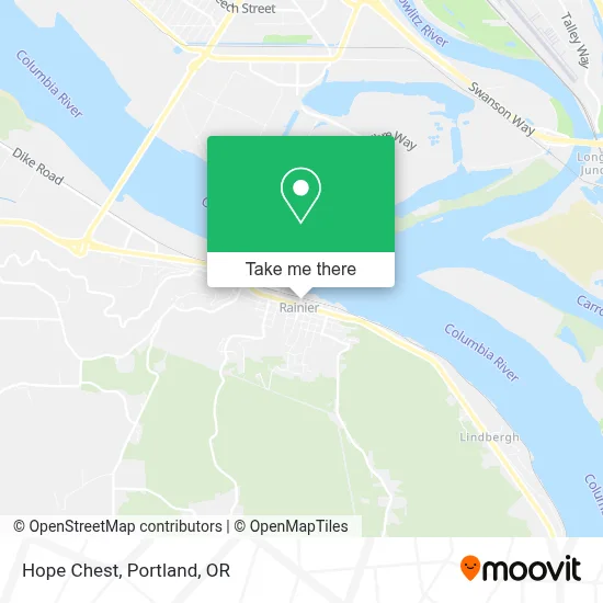 Hope Chest map