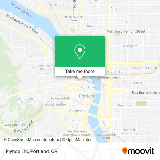 Flynde Llc map