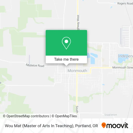 Wou Mat (Master of Arts In Teaching) map