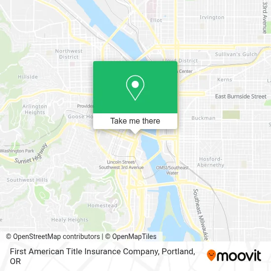 First American Title Insurance Company map