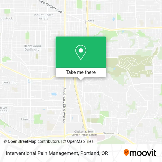 Interventional Pain Management map