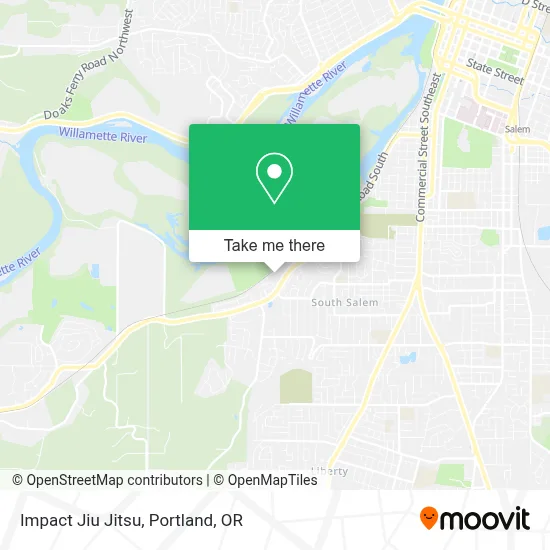 Impact Jiu Jitsu map