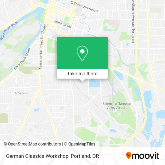German Classics Workshop map
