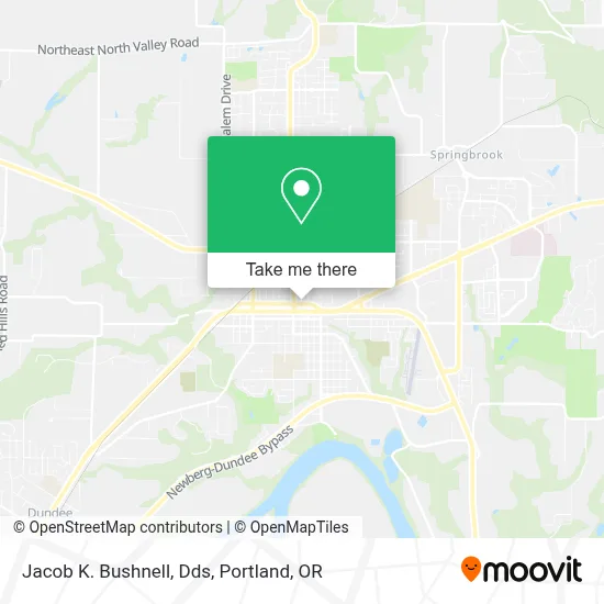Jacob K. Bushnell, Dds map