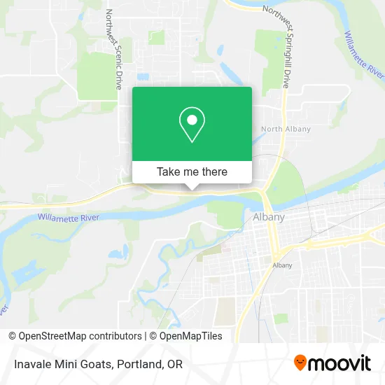 Inavale Mini Goats map