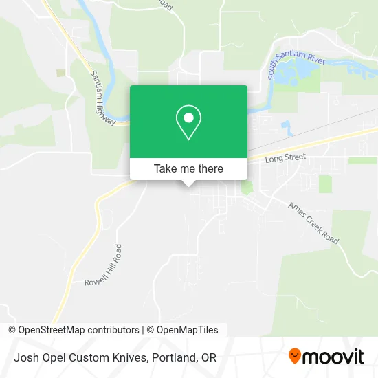 Josh Opel Custom Knives map