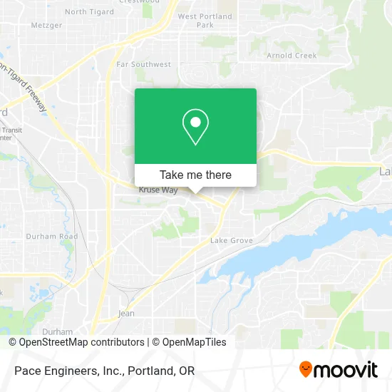 Pace Engineers, Inc. map