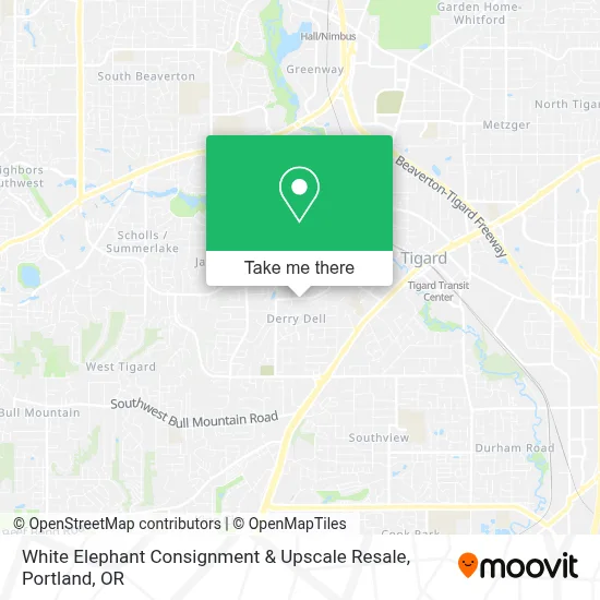 White Elephant Consignment & Upscale Resale map