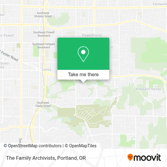 The Family Archivists map
