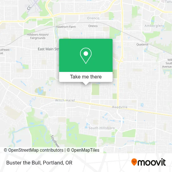 Buster the Bull map