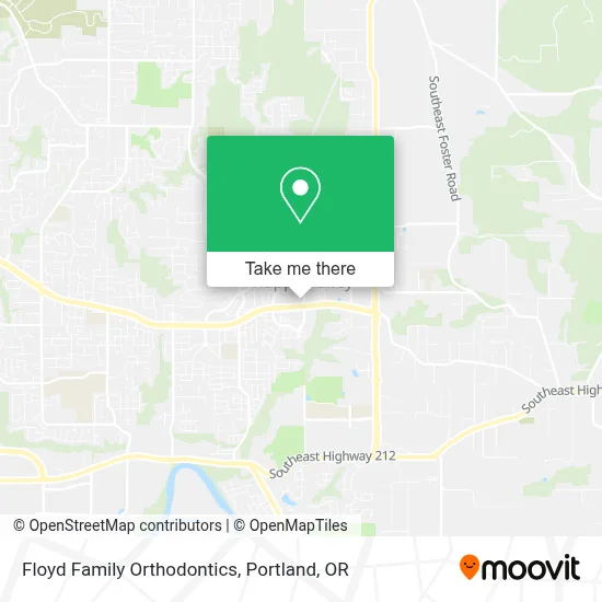 Floyd Family Orthodontics map