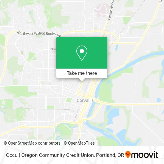 Occu | Oregon Community Credit Union map