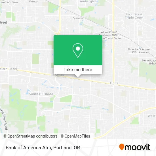Bank of America Atm map