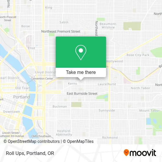 Roll Ups map