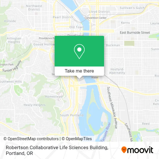 Robertson Collaborative Life Sciences Building map