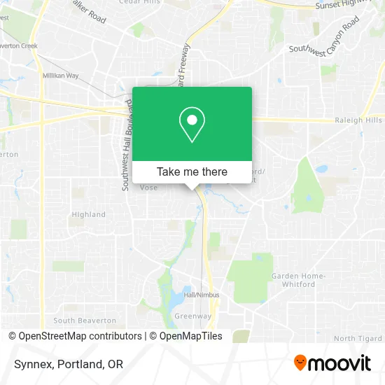 Synnex map