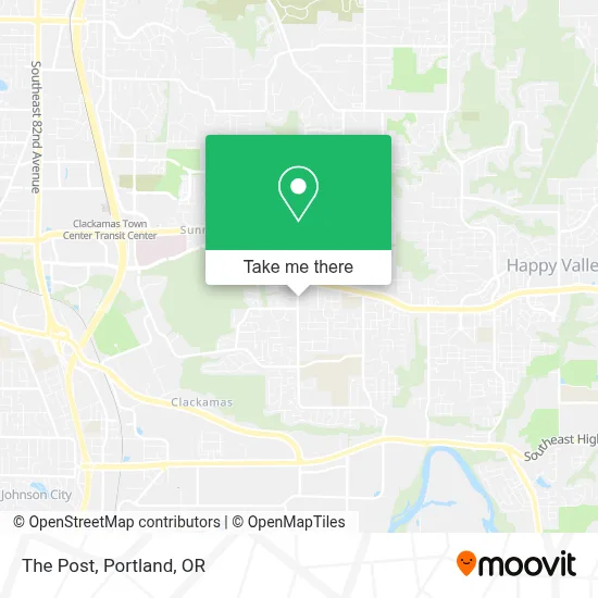 The Post map