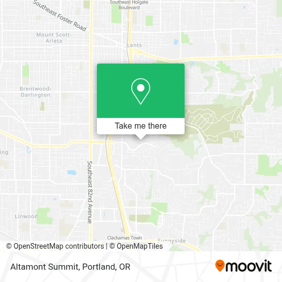 Altamont Summit map