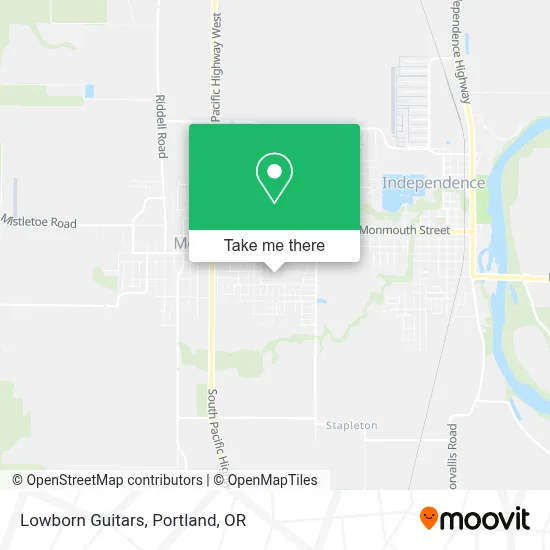 Lowborn Guitars map