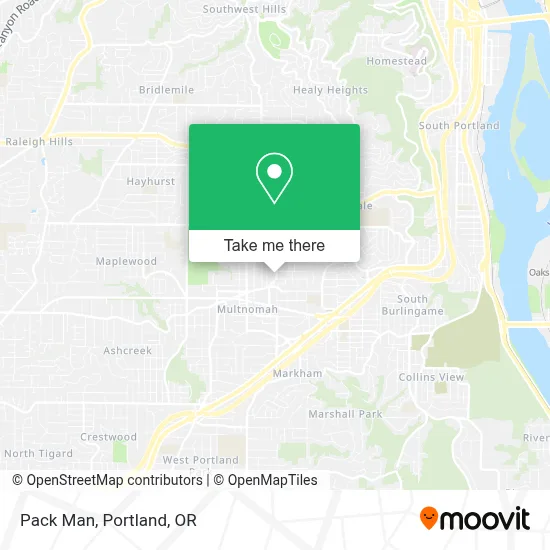 Pack Man map
