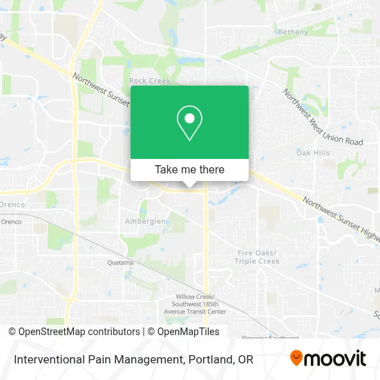 Interventional Pain Management map