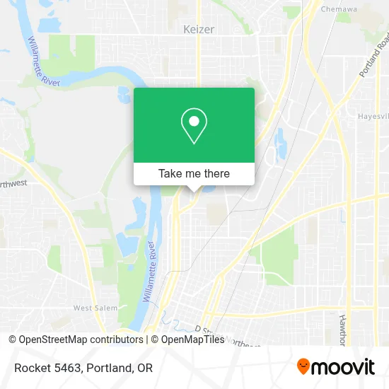 Rocket 5463 map