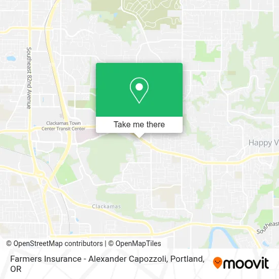 Farmers Insurance - Alexander Capozzoli map