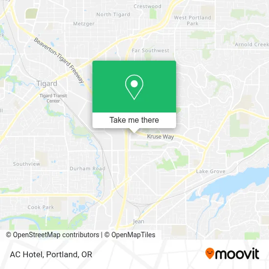 Ac Hotel map