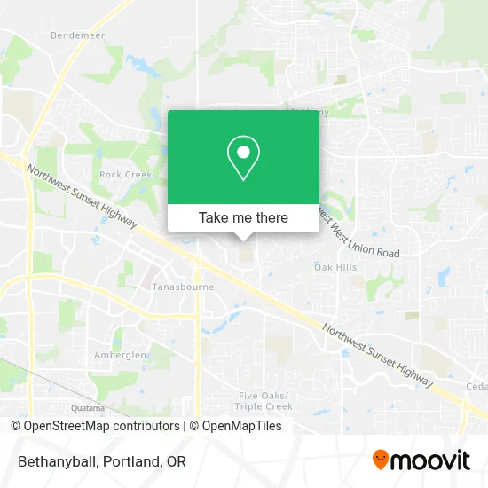 Bethanyball map