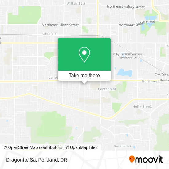 Dragonite Sa map