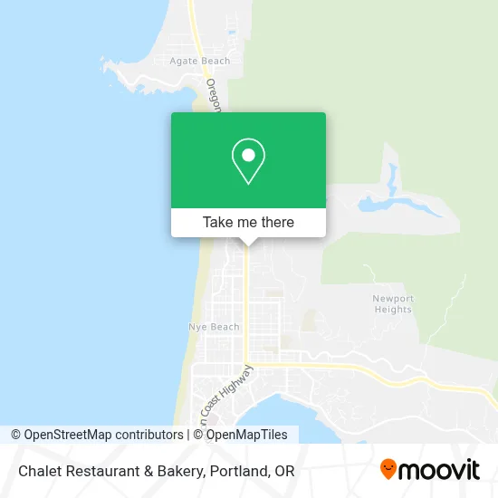 Chalet Restaurant & Bakery map