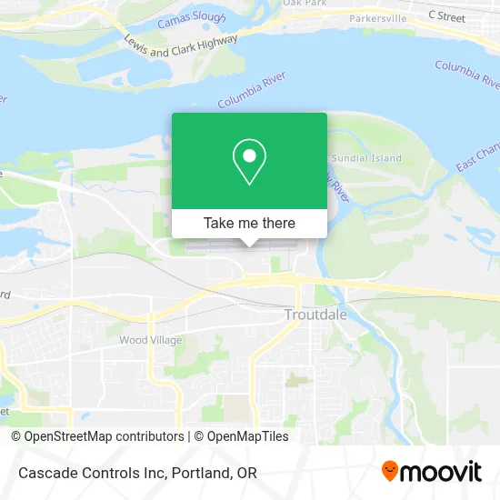 Cascade Controls Inc map