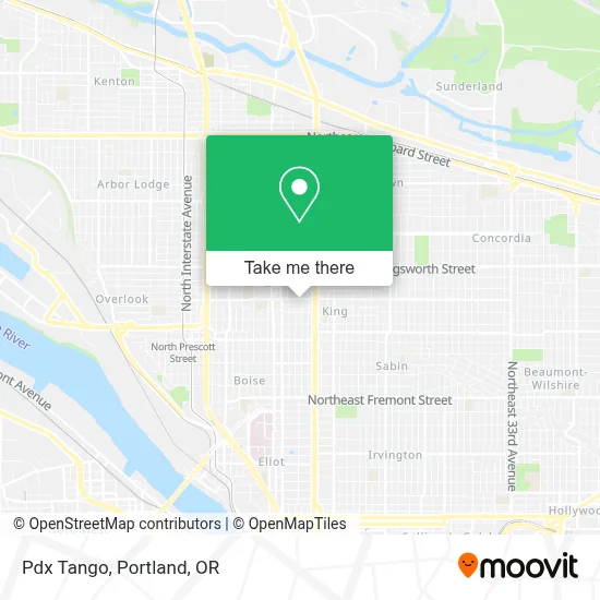 Pdx Tango map