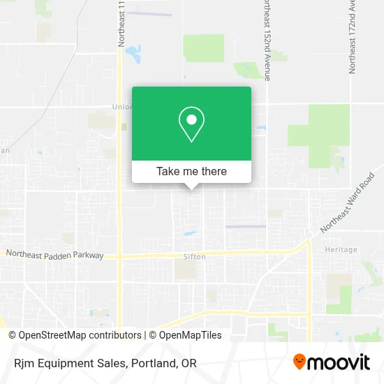 Rjm Equipment Sales map