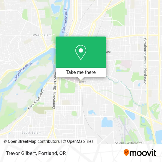 Trevor Gilbert map