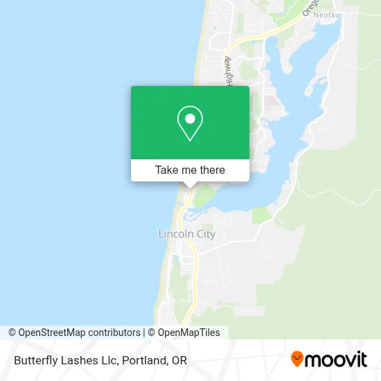 Butterfly Lashes Llc map