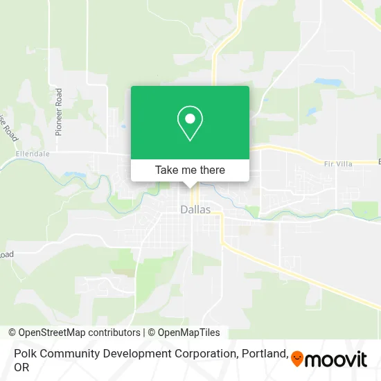 Polk Community Development Corporation map