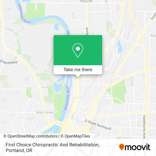 First Choice Chiropractic And Rehabilitation map