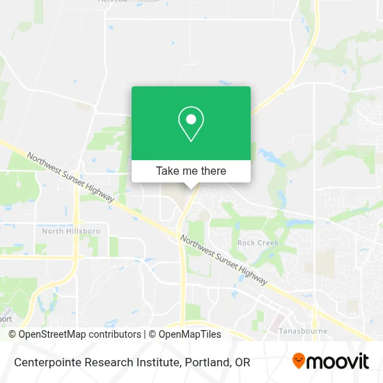 Centerpointe Research Institute map