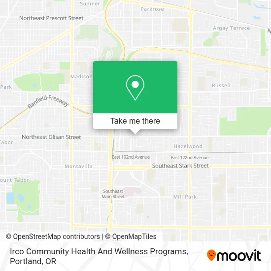 Irco Community Health And Wellness Programs map