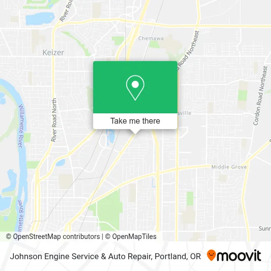 Johnson Engine Service & Auto Repair map