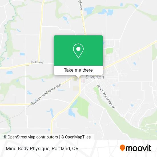 Mind Body Physique map