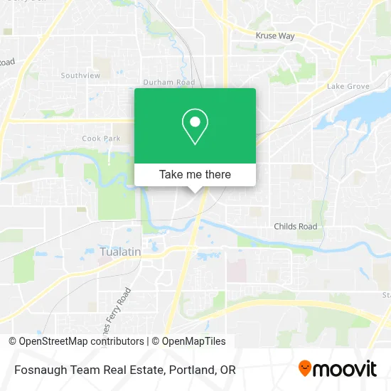 Fosnaugh Team Real Estate map