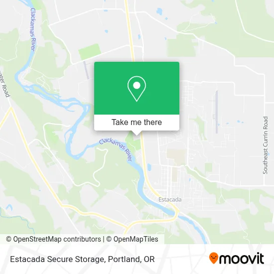 Estacada Secure Storage map