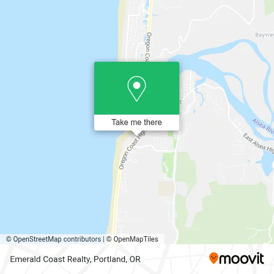 Emerald Coast Realty map