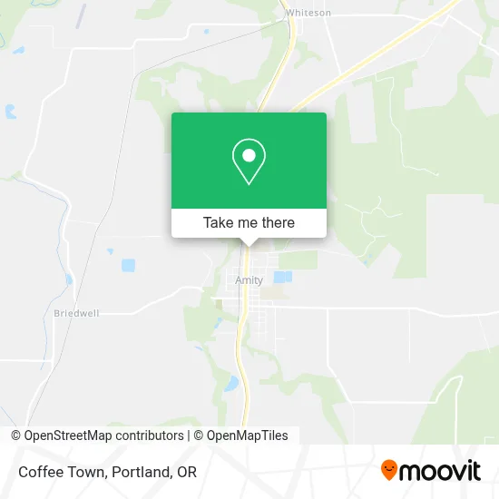 Coffee Town map